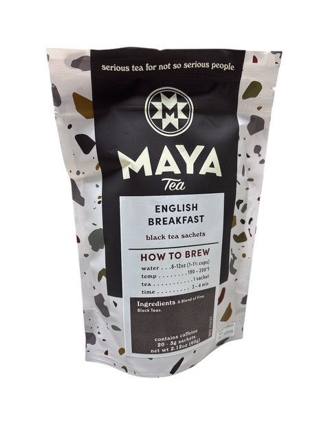 English Breakfast | Maya Tea | 20 Pyramid Black Tea Bags