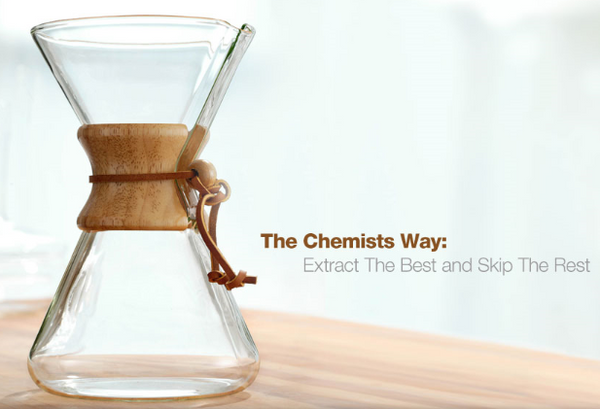 Gear: Coffee Level 3: Chemex Lab (1L Gooseneck Kettle, Scale, 6-cup Chemex,  1 Box filters, 1lb Coffee)